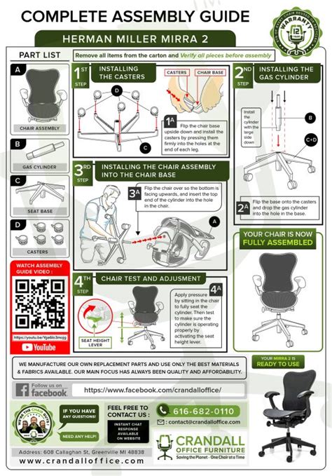 herman miller mirra chair manual.